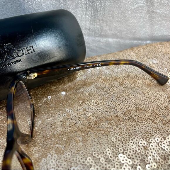 Coach Frames - HC 6089 5120 Dark Tortoise 135MM Designer Frames - Picture 5 of 6